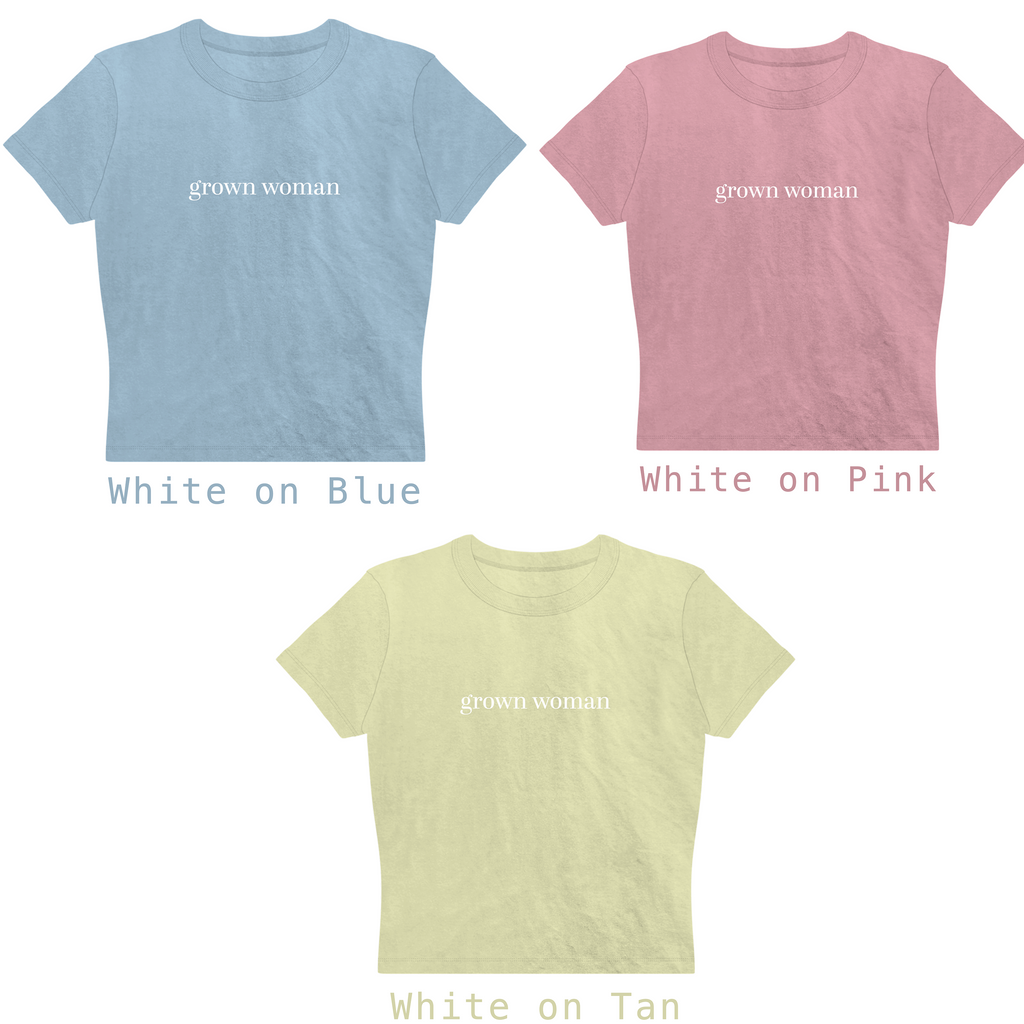 GRWM Baby Tee